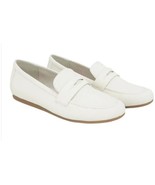 Kensie Womens Shoes Cream Loafer Slip-On Canvas Padded Flexible Lightweight - $68.59 CAD