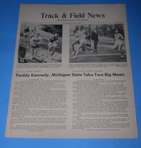Forddy Kennedy Ron Gregory Track &amp; Field News Magazine Vintage November 1958  - £23.59 GBP