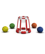 360 Floating Swimming Pool Basketball Hoop Includes Hoop, 4 Balls and Pu... - $55.14