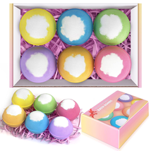 Mothers Day Gifts for Mom from Daughter: Bath Bombs for Women Relaxing,6 Organic - £16.79 GBP