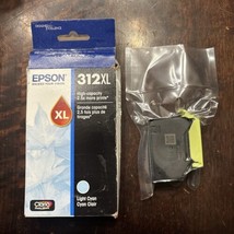 EPSON 312 Claria Photo HD Ink High Capacity Cyan Cartridge (T312XL220-S)  04/26 - $17.32