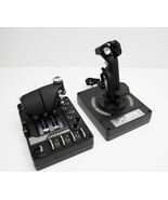 Logitech G X56 H.O.T.A.S Throttle and Joystick Flight Simulator Game Con... - $189.99