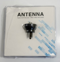 Antenna Digital HDTV Receiver Plug-In Over Air TV Radio Cable Included New - $10.88