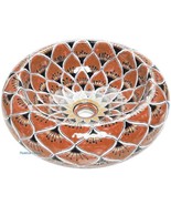 Mexican Ceramic Bathroom Sink &quot;Terra Cotta Peacock&quot; - $539.02 CAD