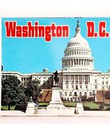 1970s-80s Washington DC Postcards Booklet W/ Mini Cards Detachable Lot O... - €25,77 EUR