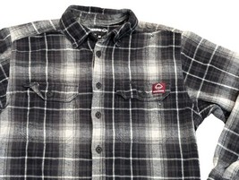 Men&#39;s Wolverine Heavyweight Plaid Shacket Shirt Jacket Medium - $323.01 MXN