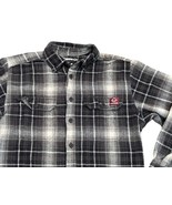 Men&#39;s Wolverine Heavyweight Plaid Shacket Shirt Jacket Medium - $323.01 MXN