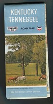 1967 Kentucky Tennesse Road Map by Standard Oil - $9.50