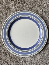 Pfaltzgraff China RIO Dinner Plate 11 1/8&quot; Blue Bands - $13.75