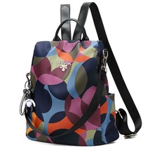 Women&#39;s Travel Backpack Ox Waterproof Lightweight Shoulder Outdoor Casual Anti-t - £28.28 GBP