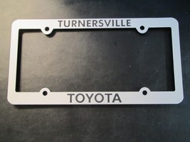 Turnersville Toyota License Plate Frame Dealership Plastic - $17.60