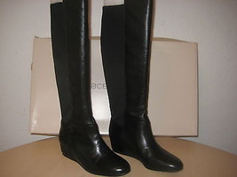 BCBG BCBGeneration Shoes Size 5.5 M Womens New Indie Black Leather Boots NWB - $137.61