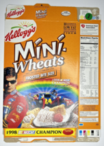 1999 Empty Mini-Wheats NASCAR Jeff Gordon 19OZ Cereal Box SKU U200/346 - £14.93 GBP