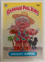 Garbage Pail Kids Series Two (1985) - 78b ancient ANNIE (Mint) SKU031  - $33.99
