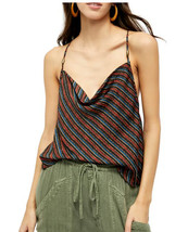 Free People Womens Tank Top Stevie Multicolour Size Xs - £26.40 GBP