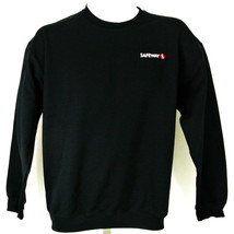 SAFEWAY Grocery Store Employee Uniform Sweatshirt Black Size M Medium NEW - £23.65 GBP