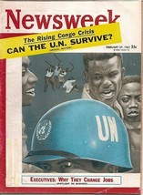 Newsweek 1961 Feb 27 Can The U.N. Survive? - £12.83 GBP