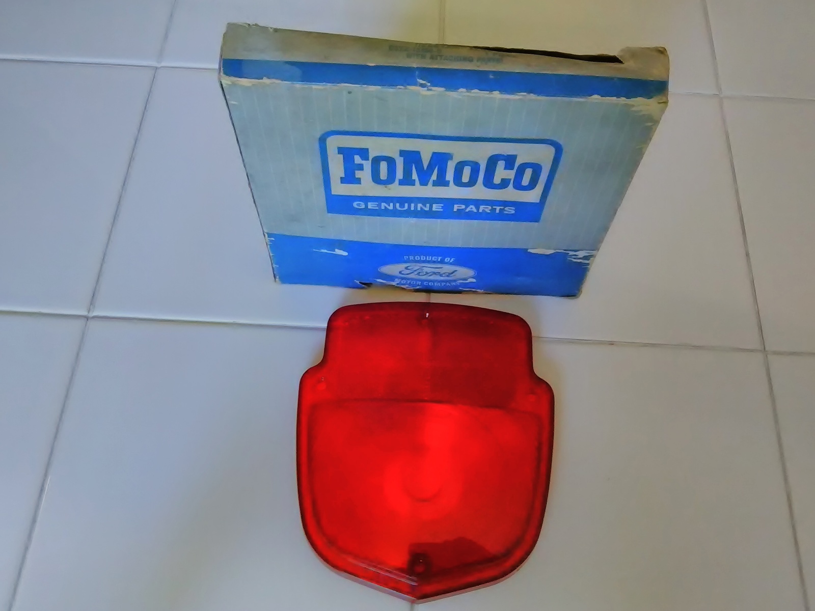 Primary image for 1957-1964 NOS Vintage Ford truck tail light lens