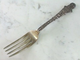 Rare Antique Gorham Sterling Silver Correggio Fork E330 - $445.50