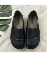 Alegria Womens Deb Clogs Size 36 Blue Black Snakeskin Print Slip On Comfort - $685.58 MXN