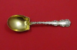 Louis XV by Whiting Sterling Silver Sugar Spoon Large Gold Washed 6&quot; - £54.60 GBP