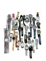 Huge Lot of Different Men&#39;s Watches AS-IS For Parts or Repair - $920.97 MXN