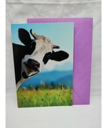 Hallmark Shoebox Humor Cow Thank You Greeting Card With Envelope 5&quot; X 7&quot; - €7,66 EUR