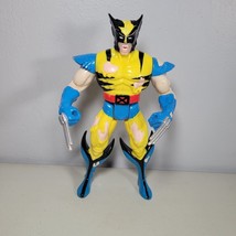 Wolverine Action Figure Vintage Marvel 1995 Battle Ravage 10.5&quot; Tall - £10.34 GBP