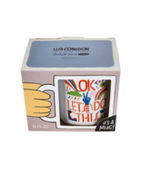 Lisa Congdon Ok Lets Do This Double Sided 11 oz Ceramic Coffee Mug Em &amp; ... - $17.29