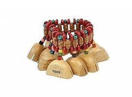 Toca Percussion Wood Ankle/Wrist Rattle (T-WRA) - £24.92 GBP