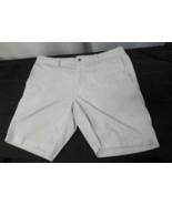 EUC DESIGNER CALLAWAY CASUAL WORKOUT ATHLETIC GOLF POLY BLEND GRAY SHORT... - $31.83
