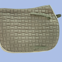 Centaur All Purpose English Saddle Pad Olive Green Horse Size USED - £15.72 GBP