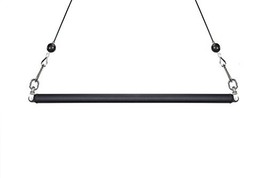 Hog Legs 42&quot; Dual Cable Machine Barbell Standard 1-1/4&quot; Round - £67.04 GBP