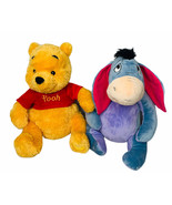 Kohls Cares Winnie The Pooh and Eeyore Stuffed Plush Animal Toy Lot of 2... - $21.77