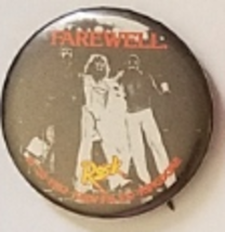 Vintage 1-3/4&quot; pinback button: THE WHO &#39;Farewell 10/20/1982 KISW FM 100 Kingdome - £8.66 GBP