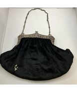 Antique Italy Coppini Purse 800 Silver Frame Signed Purse Has Tear See P... - €253,51 EUR