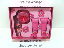 Marc Jacobs Oh Lola Perfume Eau De Parfum Spray Body Lotion Shower Gel Gift Set - £159.86 GBP