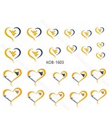 Nail art 3D decal stickers  West Virginia Mountaineers team  KoB-1603 - $3.09