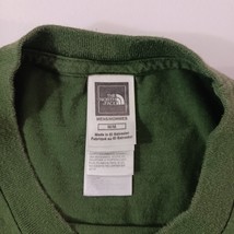 The North Face Home Sweet Dome Cotton Green T-Shirt Men's Size M Medium image 3