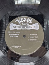 Down To Earth Jonathan Winters Vinyl Record - $185.23 MXN