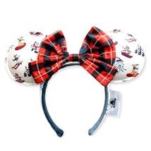 Minnie Mouse Ears Headband: Walt&#39;s Holiday Lodge, Skiing - £47.37 GBP