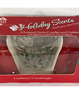 Guild House Holiday Scents Jar Candle Cranberry Votive Holder 2-1/4" - $10.44