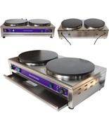 3KW*2 Double Head Pancake Maker Electric Crepe Machine Nonstick Hotplate  - $439.00