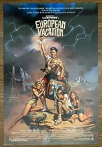 NATIONAL LAMPOON&#39;S EUROPEAN VACATION (1985) One-Sheet Art By BORIS VALLE... - £153.02 GBP