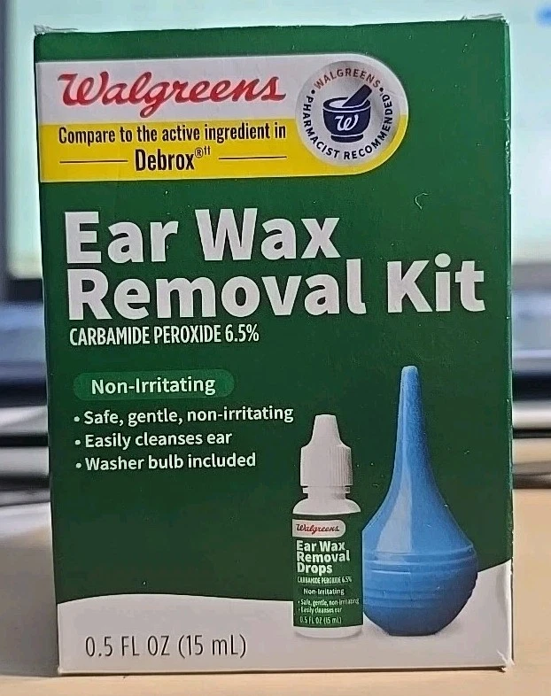 Walgreens Ear Wax Removal Kit 0.5 oz Exp 10/2025 - $206.01 MXN
