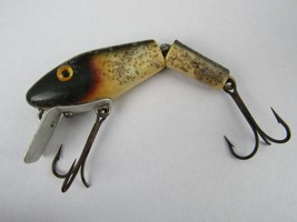 Rare L&amp;S Bass Master opaque eyes 25 VINTAGE bakelite FISHING LURE speckles - £18.24 GBP