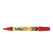 Artline Bullet Tip Permanent Marker 1.5mm (12pcs) - Red - £37.14 GBP