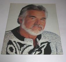 Kenny Rogers Concert Tour Program Vintage 1987 10th Anniversary Tour Nea... - $24.99