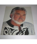 Kenny Rogers Concert Tour Program Vintage 1987 10th Anniversary Tour Nea... - $463.92 MXN