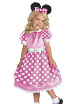 Disguise Toddler Disney Junior Minnie Mouse Halloween Costume Sz 2T Small NEW - £27.68 GBP